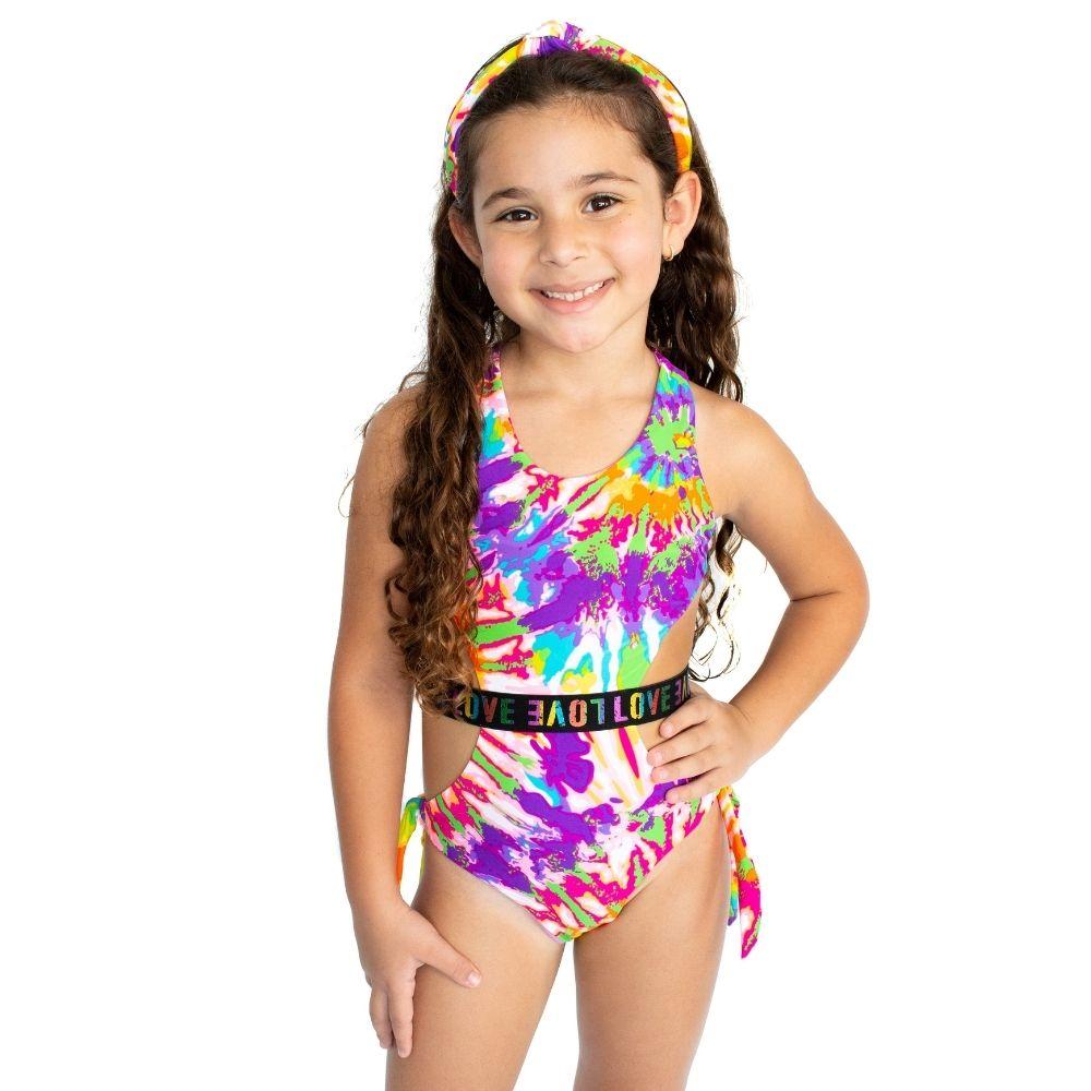 Tie Dyeing Swimwear For Teenage Girls Boutique Swimsuit For