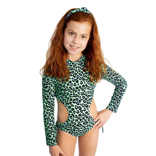 Acqua Leopard One Piece Swimsuit